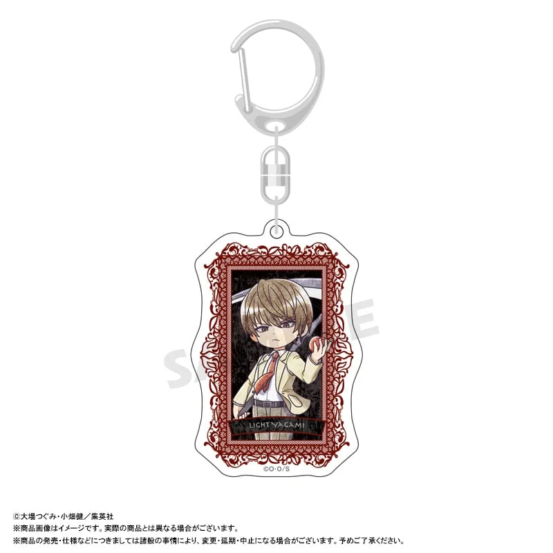 DEATH NOTE Picopale trading Acrylic Keychain Blind Bag 4x6cm - 1 Unidade Aleatória